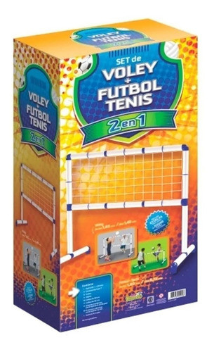 Kit Portable Red Voley + Futbol Tenis + Estacas P/ Exterior Ultimo Modelo 1