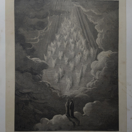 Grabado Original Año 1872 Gustavo Dore Divina Comedia Par 13 0