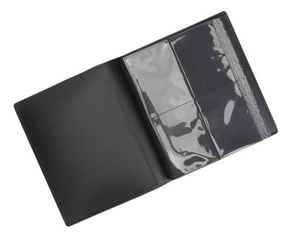 Pasta De Álbum De Cartas, 4 Bolsos, 20 Páginas, Pulseira Pre 0
