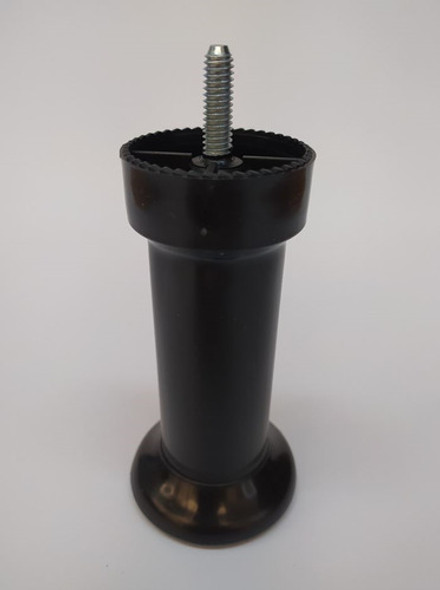 Kit 01 -  De Pés Fixos Para Cama Box Colchão Casal Cor Preta 1