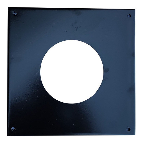 Tapa Cielo De Techo Negra 6 Pulgadas Instalación Salamandras 0