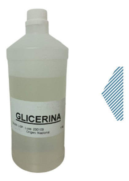 Glicerina Liquida Vegetal Grado Usp 1 Kg 0