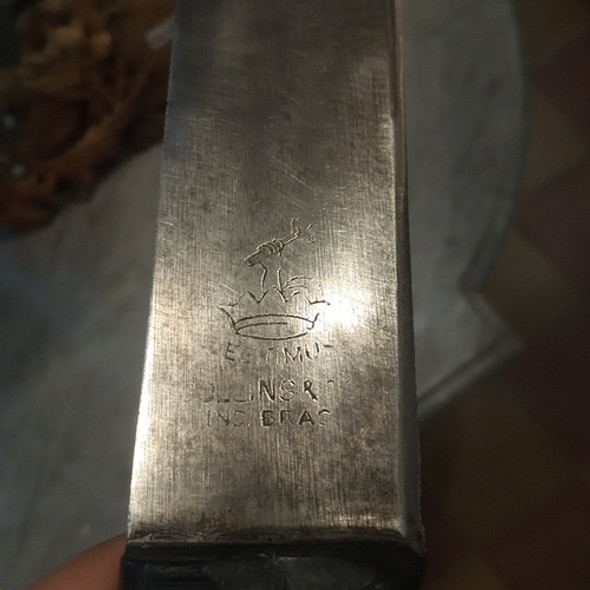 Machete Collins Brasil Antiguo Acero Al Carbono Largo 1