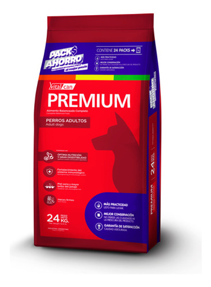 Vitalcan Premium Perro Adulto 24kg Safety Pack Con Regalo 0