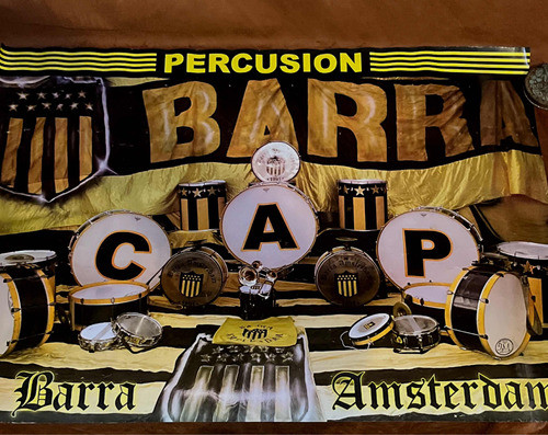 Peñarol Póster Barra Ámsterdam Percusión, Él Propio 70x50cm 1
