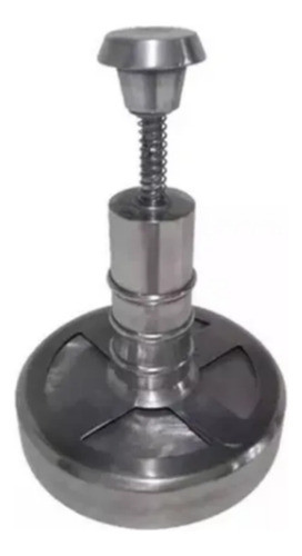 Hamburguesera Manual De Golpe Molde 12 Cm Aluminio Pulido 0