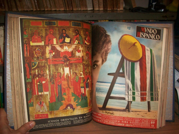 Revista Mundo Hispanico 1 Tomo 1955 0