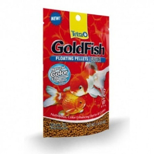 Tetra Goldfish Color 220g Alimento Flote Carassius Agua Fria 0