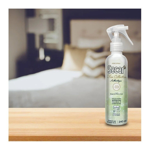 Odorizador Home Spray Secar Fine Colection 240ml Authentique 1