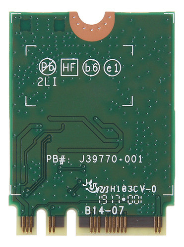 Placa De Rede Wi-fi Sem Fio Killer 1550 In-tel 9260 9260ngw 1