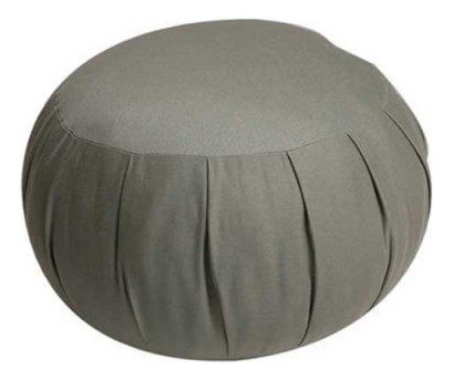 Zafu Meditación Mediano Relleno Estopa Textil 1