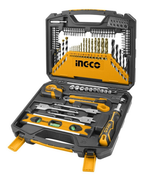 Kit De 86 Herramientas Combinadas + Valija Ingco Hktac010861 0