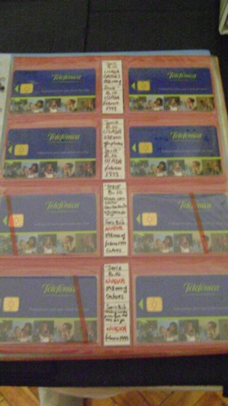 Tarjeta Telefonica Coleccion Telefonica Serie B.10 Nva 0