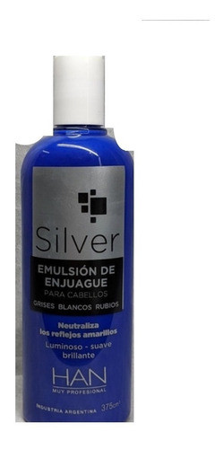 Han Emulsion De Enjuague Silver Matizador 375cc. 1