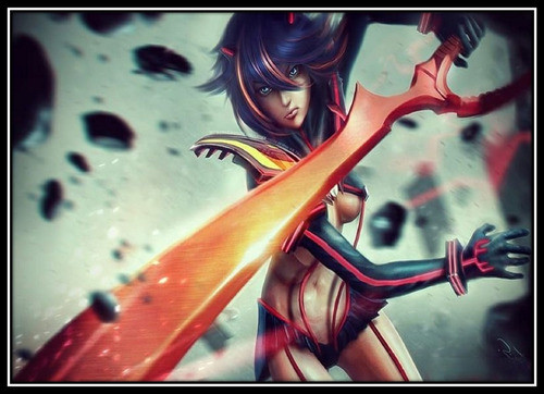 Cuadro Digital De Anime Kill La Kill V3 0