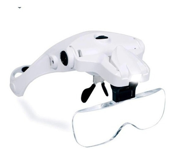 Lupa Lente Led Luz Visera Lupa Joyero Odontología Manicura 0