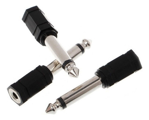 Adaptador Jack Spica 3.5 Stereo A Plug 1/4 Mono O Stereo X2 0
