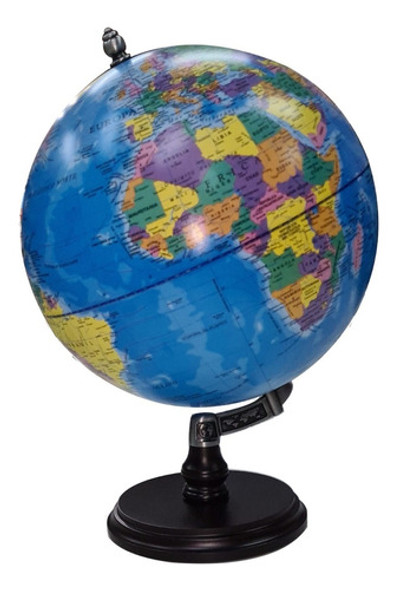 Globo Terráqueo Elbrus Celeste 30cm Gloter  Base Madera 0