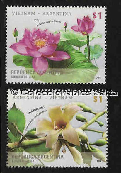 Flores, Serie Mint P/mt 2976-7, Gj 3701-2 0