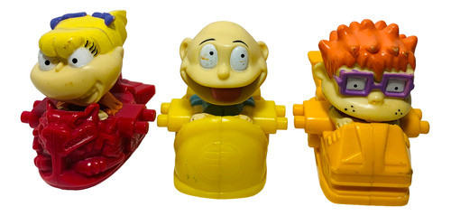 Lote Muñecos Rugrats En Paris Burger King 2001 0