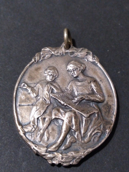 Medalla Antigua Escuela Oficios Para Mujeres Rosario 1938 0 Medalla Antigua Escuela Oficios Para Mujeres Rosario 1938 0