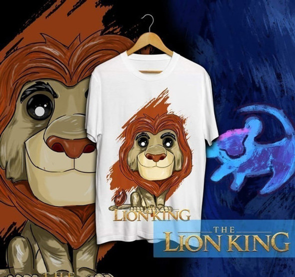 Plantillas Sublimación Tazas Poleras - El Rey León | Psd 1