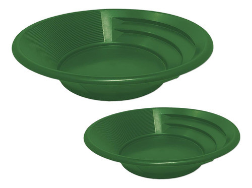 Bateas P/lavar Oro Accesorio Detector Mineria 38 Y28cm Verd 0