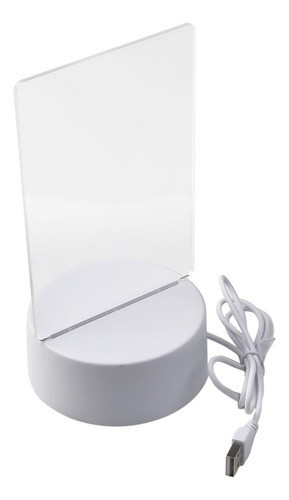 Velador Infantil Led Con Pizarra Mensajes Luminosos Notas 1