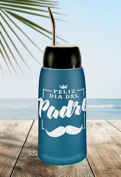 Mate Listo Ecocuero Regalo Dia Del Padre, Feliz Dia Del Padr 1