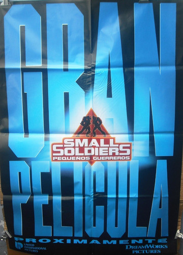 Afiche Original Película Pequeños Guerreros (small Soldiers) 0