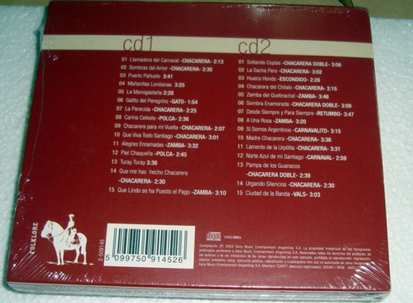 Los Manseros Santiagueños Grandes Del Folklore Cd / Kktus 1