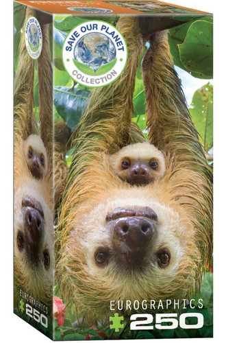 Puzzle De 250 Piezas Sloths - Eurographics 0