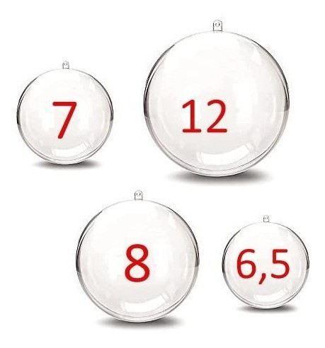 2 Esferas Bola De Acrilico 11 Cm  Para Personalizar 1