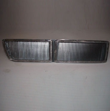 Lente Faro Delantero Estetico Doble Vw Golf 95-98 Izq 0
