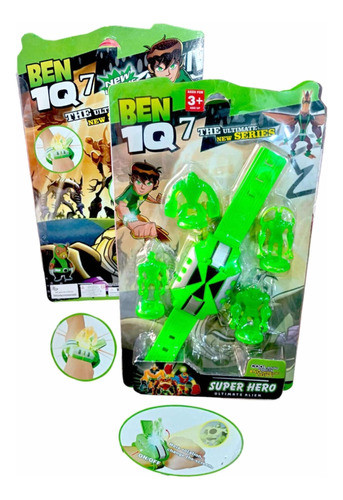 Reloj Ben 10 Con Luz Y Sonido Para Niños 1