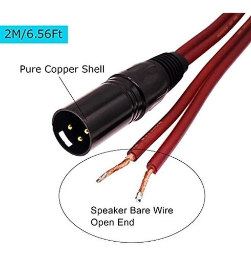 Xlr Al Cable Desnudo, El Extremo Desnudo Puede Ser Diy Todo 1