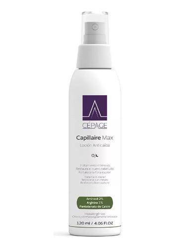 Locion Anticaida Cepage Capillaire Max Fortalecedor X 120 Ml 1