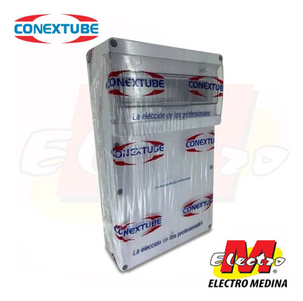 Caja 12 Din + Ciego Tipo Scame Conextube Electro Medina 1