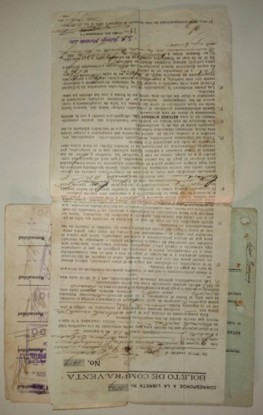 Antiguo Título Provisorio De Propiedad 1