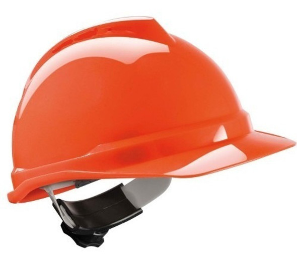 Casco Naranja Msa - V-gard - Fastrac Iii 0