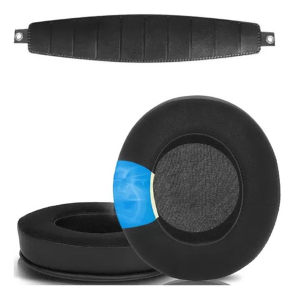 Headband + Almofada Gel Para Fone De Ouvido Akg K52 K72 K92 0