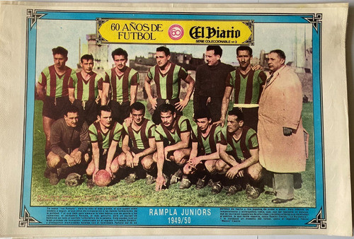 Rampla Juniors 1949 / 1950 Poster, 60 Años De Fútbol Ez2c 0