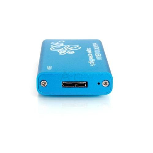 Mini Msata Ssd A Disco Duro Usb 3.0 Convertidor Adaptador As 1