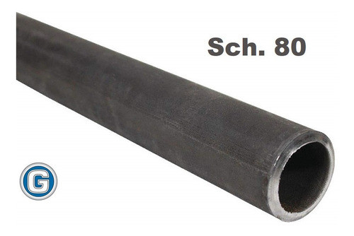 Caño Schedule 80 Astm A53 Ø 3/4 X 6,4 Mt Gramabi Con Costura 1