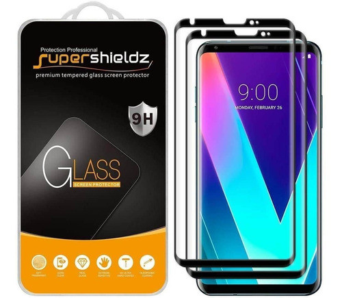 Vidrio Supershieldz Para LG V30 Plus/LG V30+ Full Cover X2 0