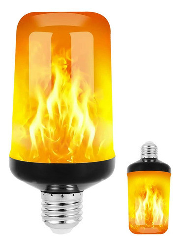 Lampara Led Imitacion Fuego Llama Pase E27 3 Modos 21import 0