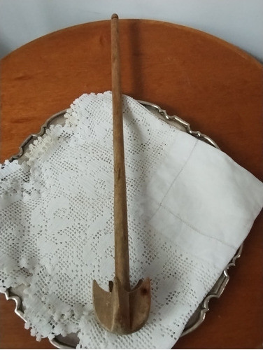 Antiguo Batidor De Madera 1
