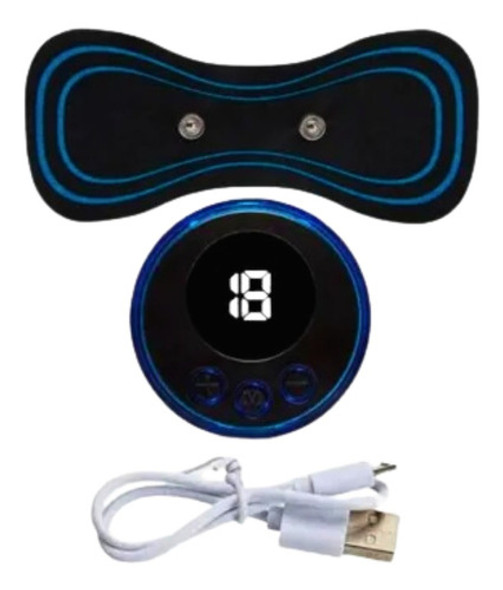 Massageador Portátil Recarregável Dor Pescoço Coluna Pernas 1