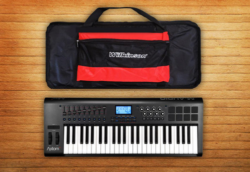 Funda Sintetizador Yamaha Mx49 Con Mochila Acolchada 0