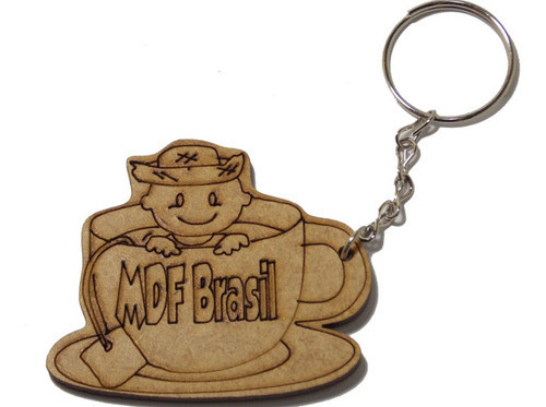 41 Chaveiro Cha De Bebe Nome Gravado Em Mdf 0